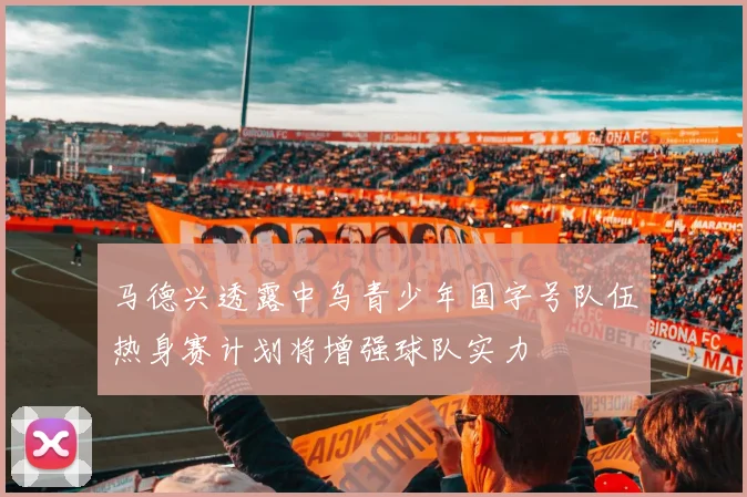 马德兴透露中乌青少年国字号队伍热身赛计划将增强球队实力